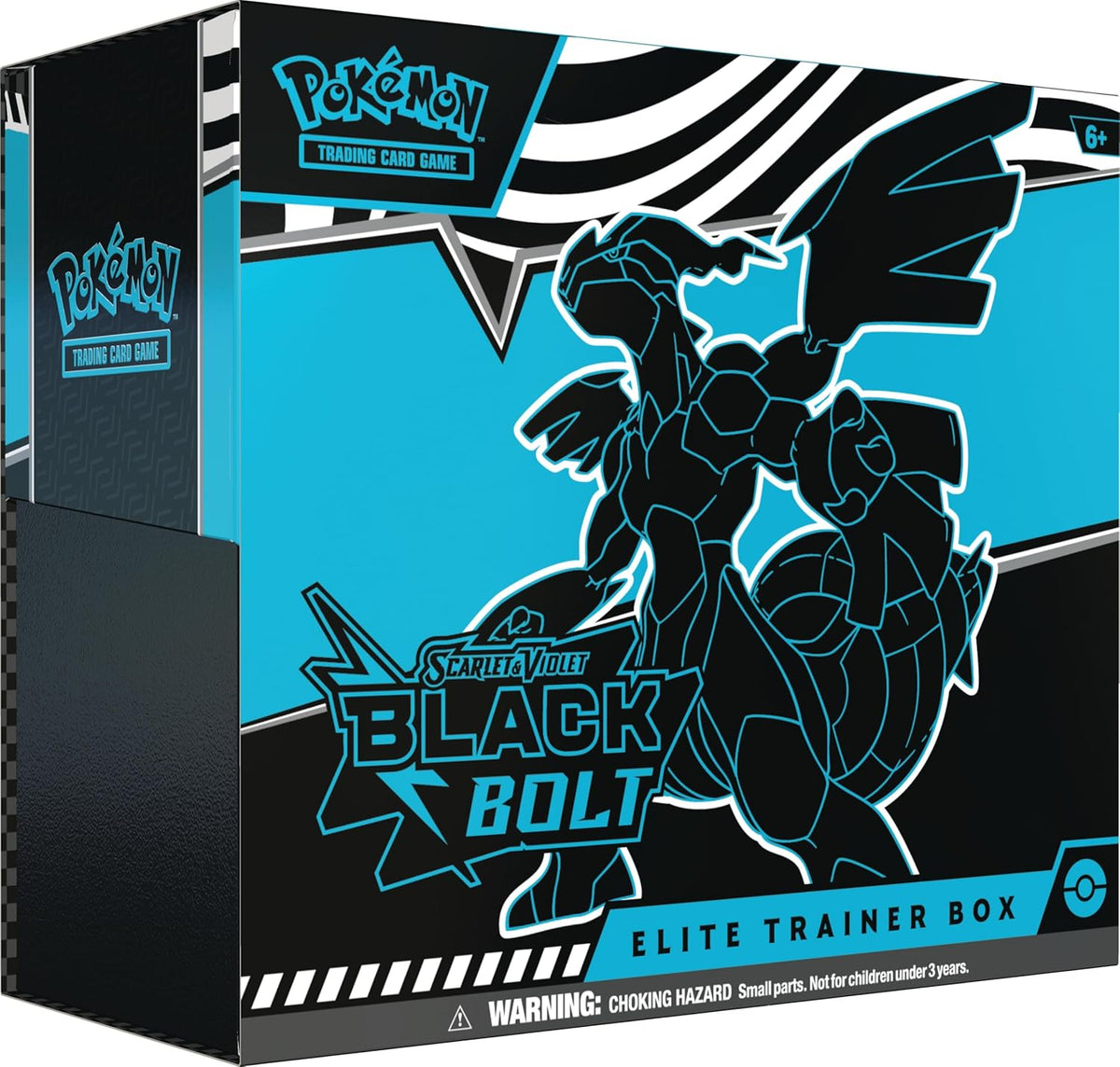 Pokémon TCG: Scarlet & Violet – Black Bolt Elite Trainer Box Premium Training Kit for Unova Region Fans & Competitors