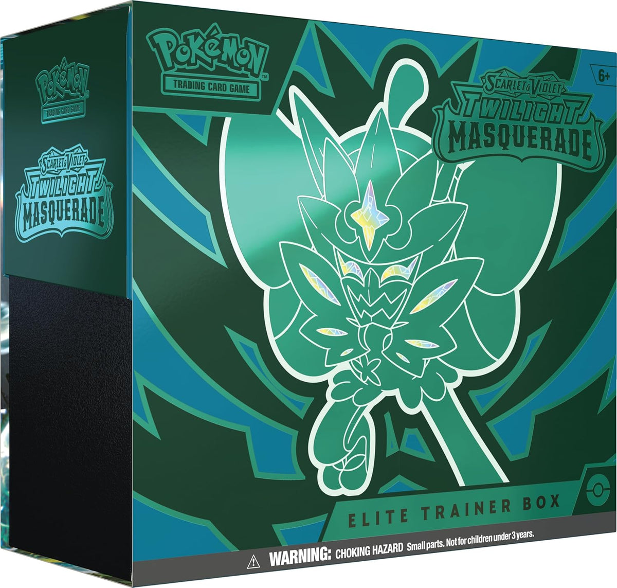 Pokémon TCG: Scarlet & Violet – Twilight Masquerade Elite Trainer Box Uncover the Mystery of Ogerpon in Kitakami