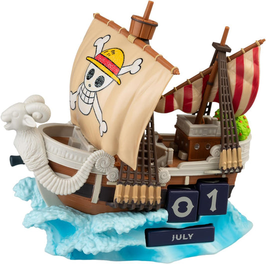 One Piece Going Merry 3D Perpetual Calendar Official Netflix One Piece Licensed Collectible