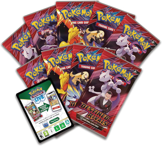 Pokémon TCG: Scarlet & Violet – Destined Rivals Elite Trainer Box Unleash the Power of Mewtwo & Team Rocket
