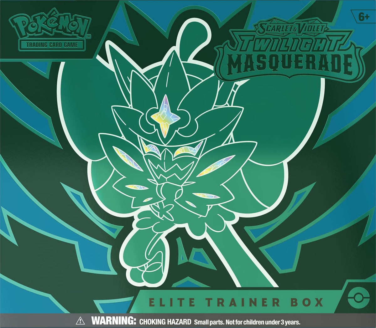 Pokémon TCG: Scarlet & Violet – Twilight Masquerade Elite Trainer Box Uncover the Mystery of Ogerpon in Kitakami