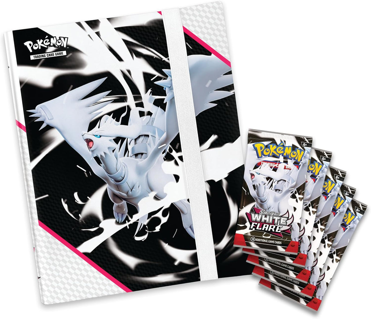Pokémon TCG: Scarlet & Violet – White Flare Binder Collection Start Your Unova Collection in Style