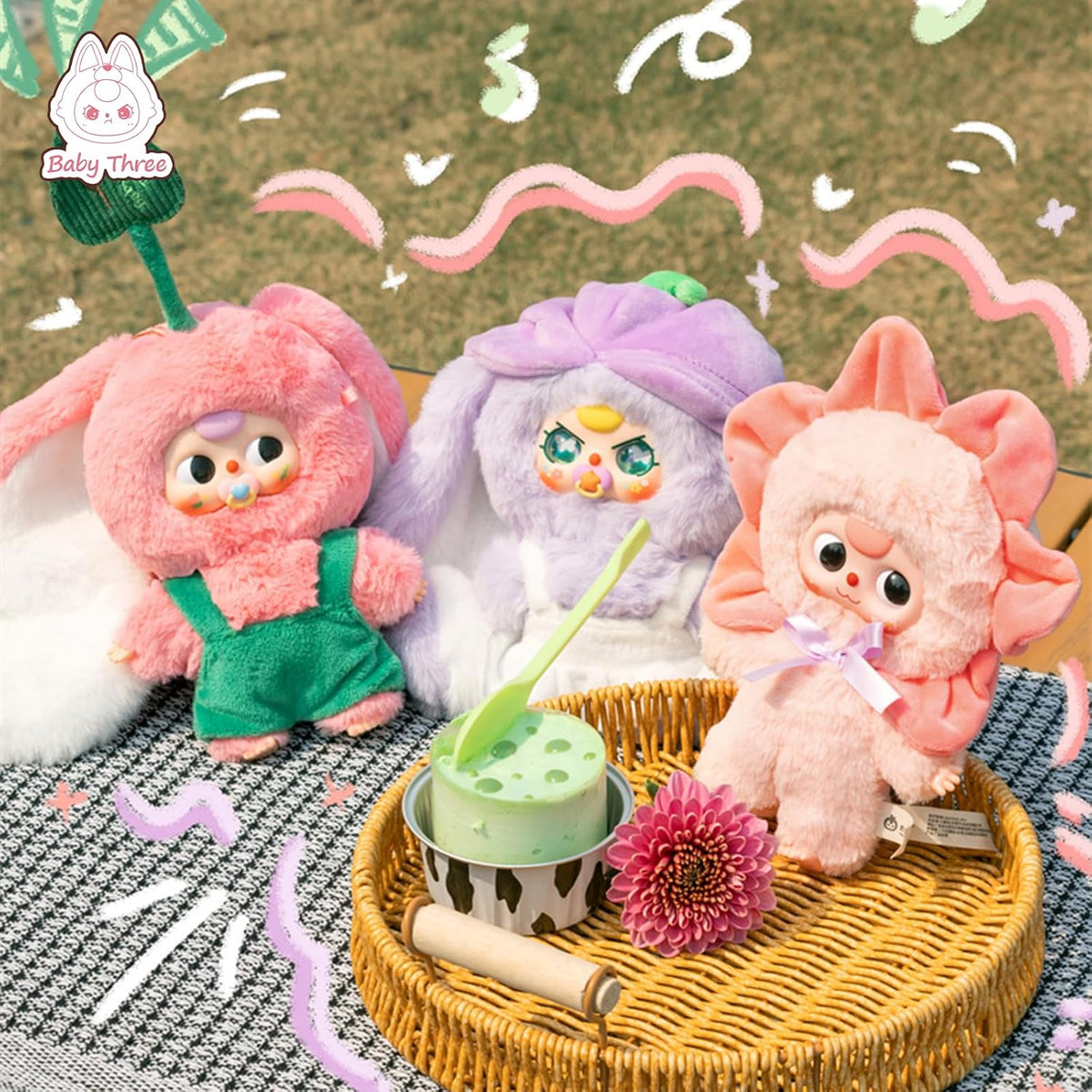 Baby Three Spring Plush Mystery Box