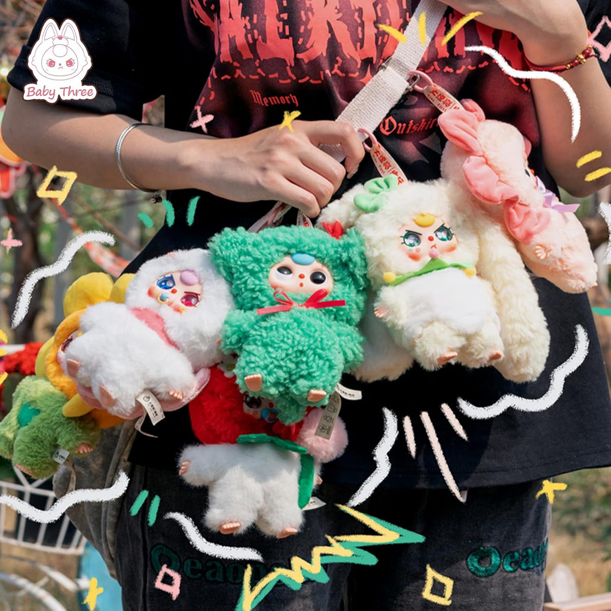 Baby Three Spring Plush Mystery Box