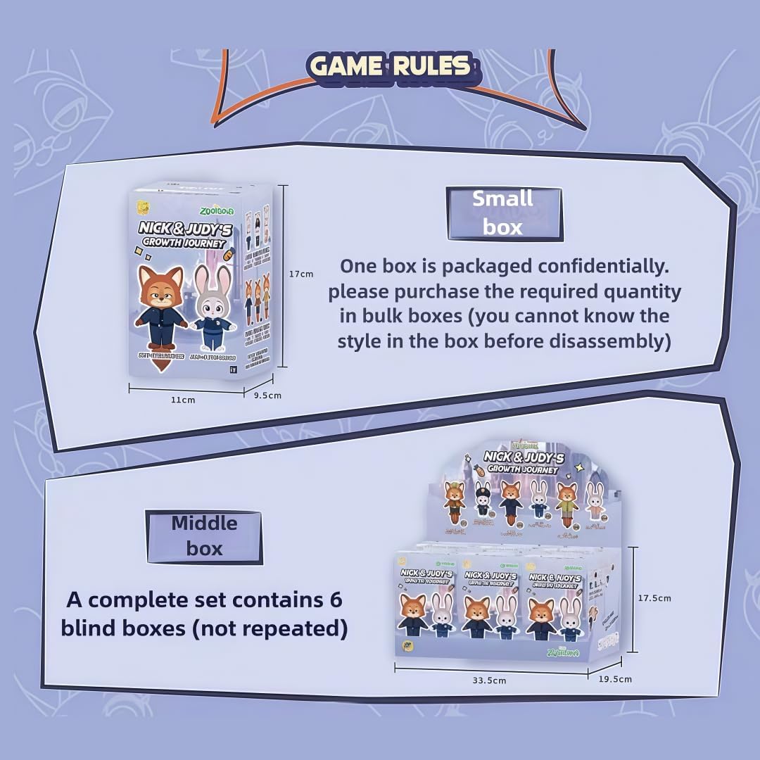 Disney Zootopia Nick & Judy Mystery Box